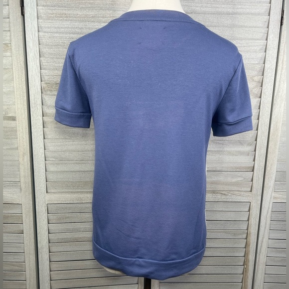 PETER SOM (For Design Nation) T-Shirt V Neck Postcard Print-XS - Picture 2 of 3